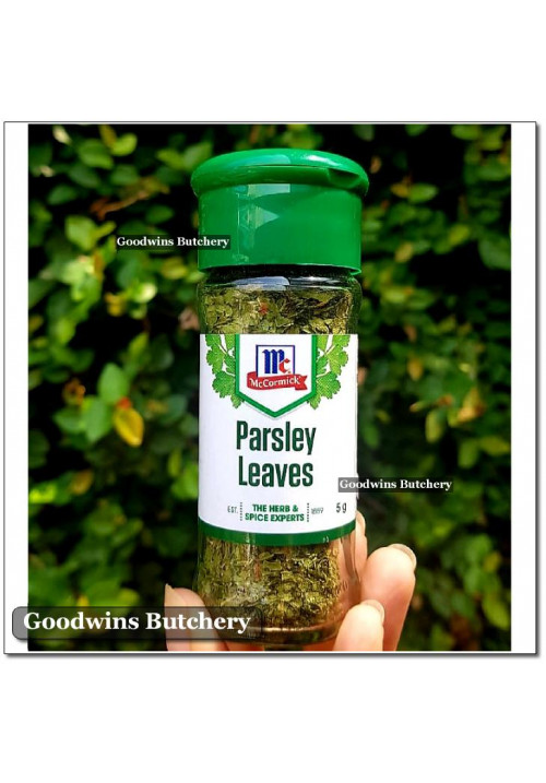 Herb spice McCormick PARSLEY daun peterseli Mc Cormick Australia 5g